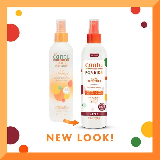 Cantu for Kids Curl Refresher with Shea Butter & Coconut Oil, 8 oz.