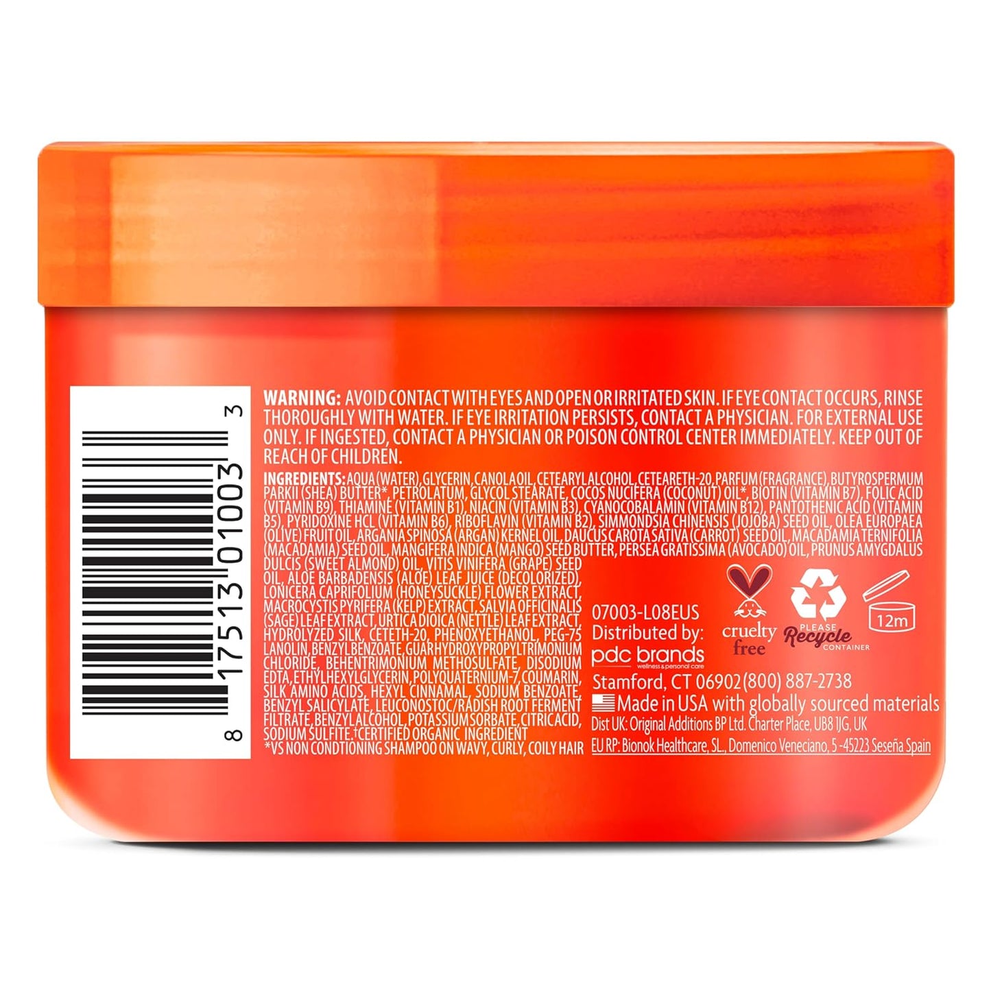 Cantu Crema per Ricci al Burro di Karité e Cocco – 340g