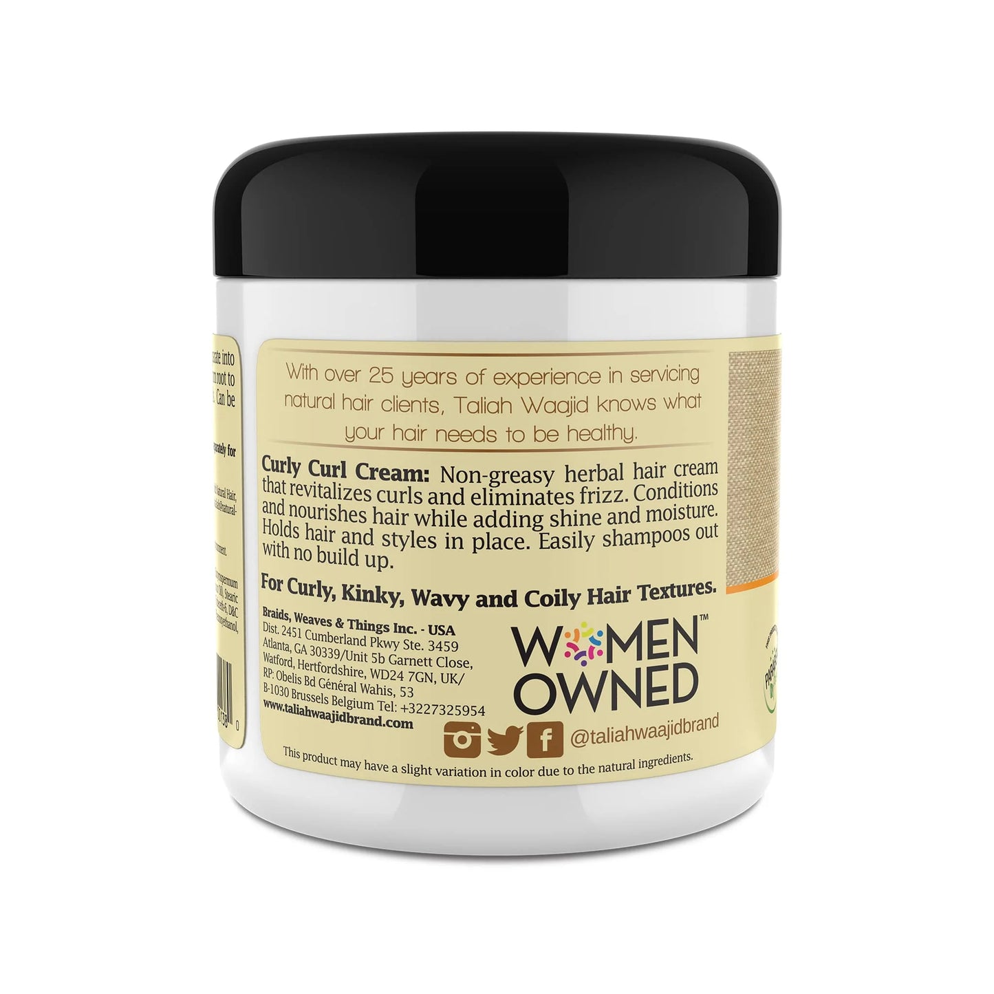 Curls,Waves,Natural-Curly Curl Cream 177ml