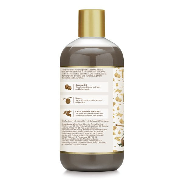 African Pride Moisture Miracle Honey,Chocolate & Coconut Oil Conditioner 12floz,354ml