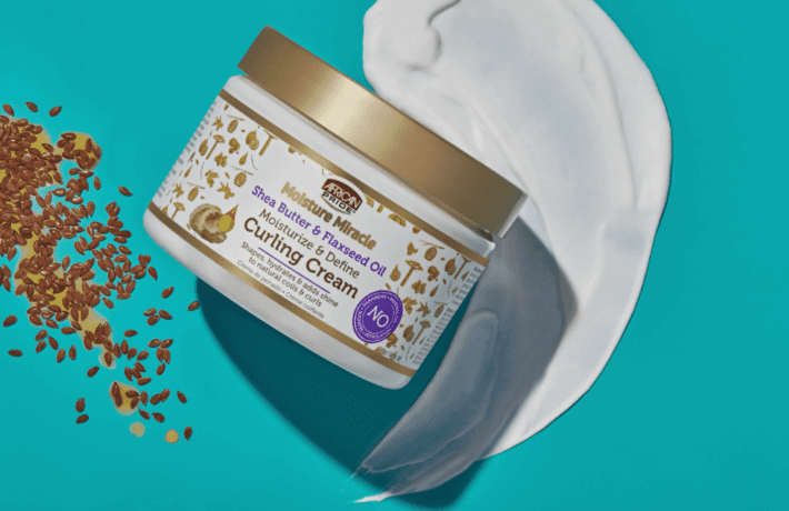 African Pride Moisture Miracle Shea Butter & Flaxseed Oil Curling Cream 340gr 12oz