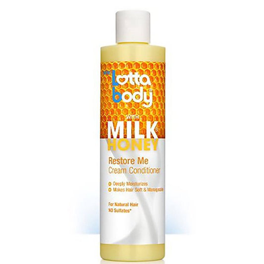 Lottabody Milk & Honey Restore Me Cream Conditioner  300ml, 10.1 Oz