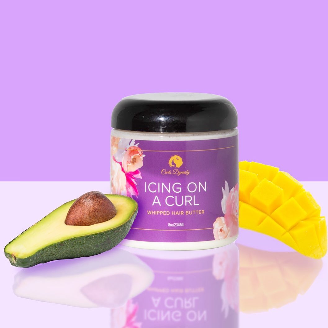 Curls Dynasty Icing on a Curl – Crema idratante intensa per capelli afro, secchi e crespi