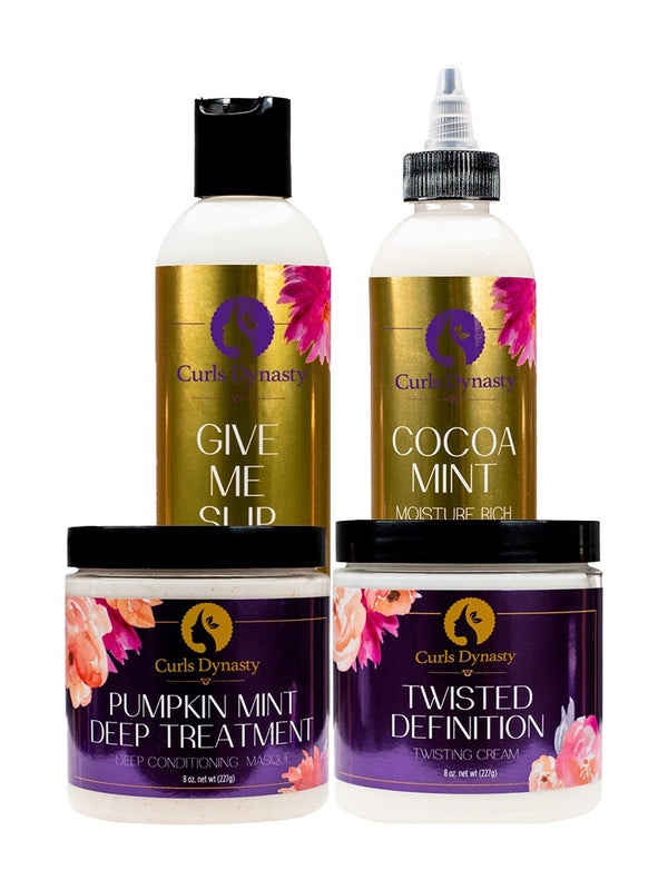 Curls Dynasty Cocoa Mint Moisturizing Curl Enhancing Daily Shampoo, 237ml,8 oz