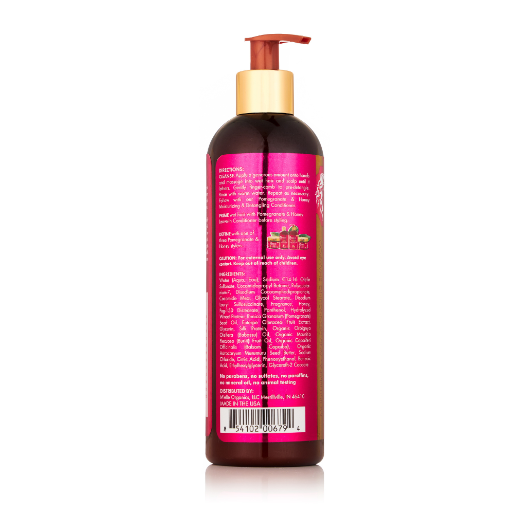Mielle Pomegranate and Honey Moisturizing and Detangling Shampoo 12oz, 355ml