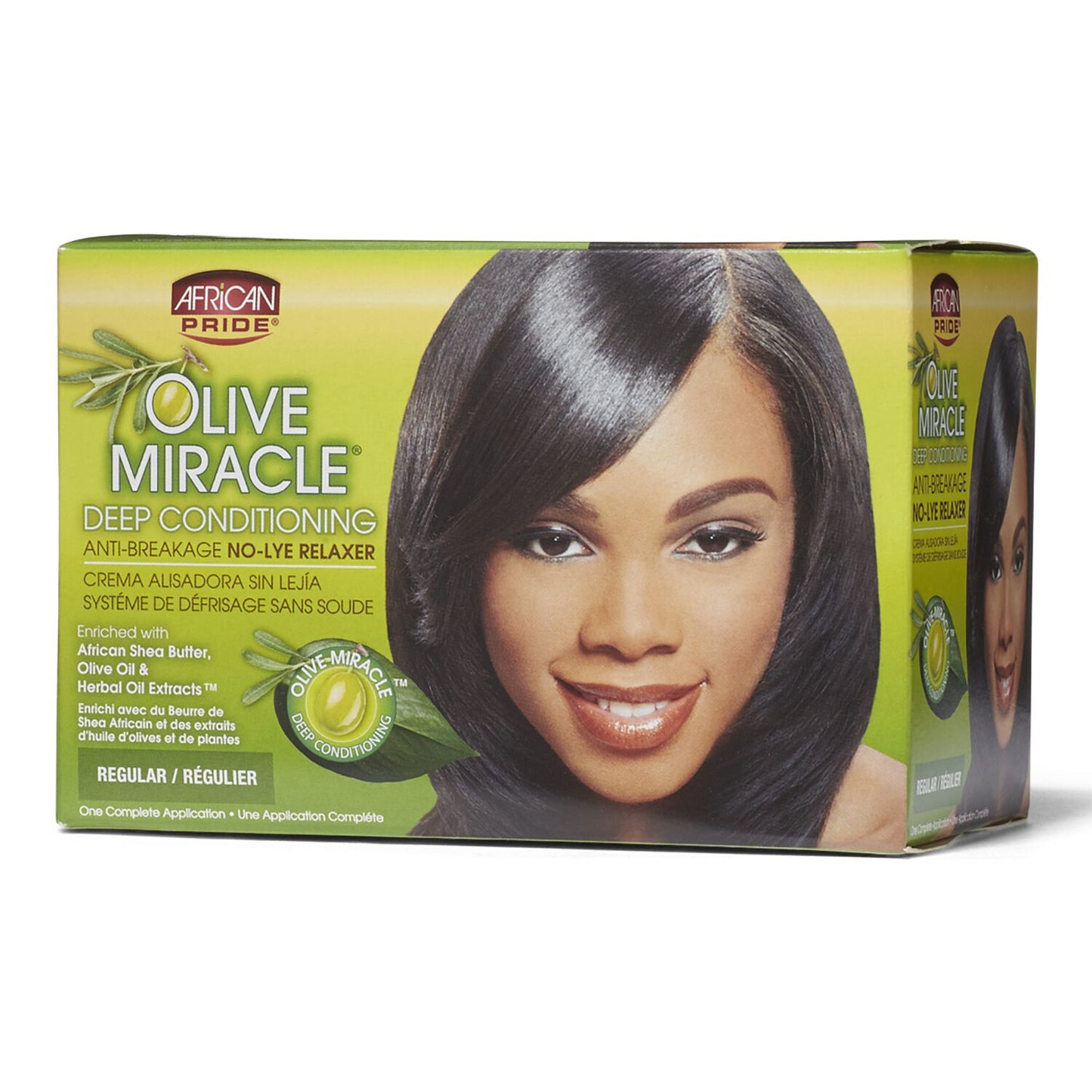 African Pride Olive Miracle No-Lye Relaxer Regular