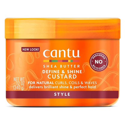 Cantu Shea Butter- Natural Hair Define and Shine Custard 340g