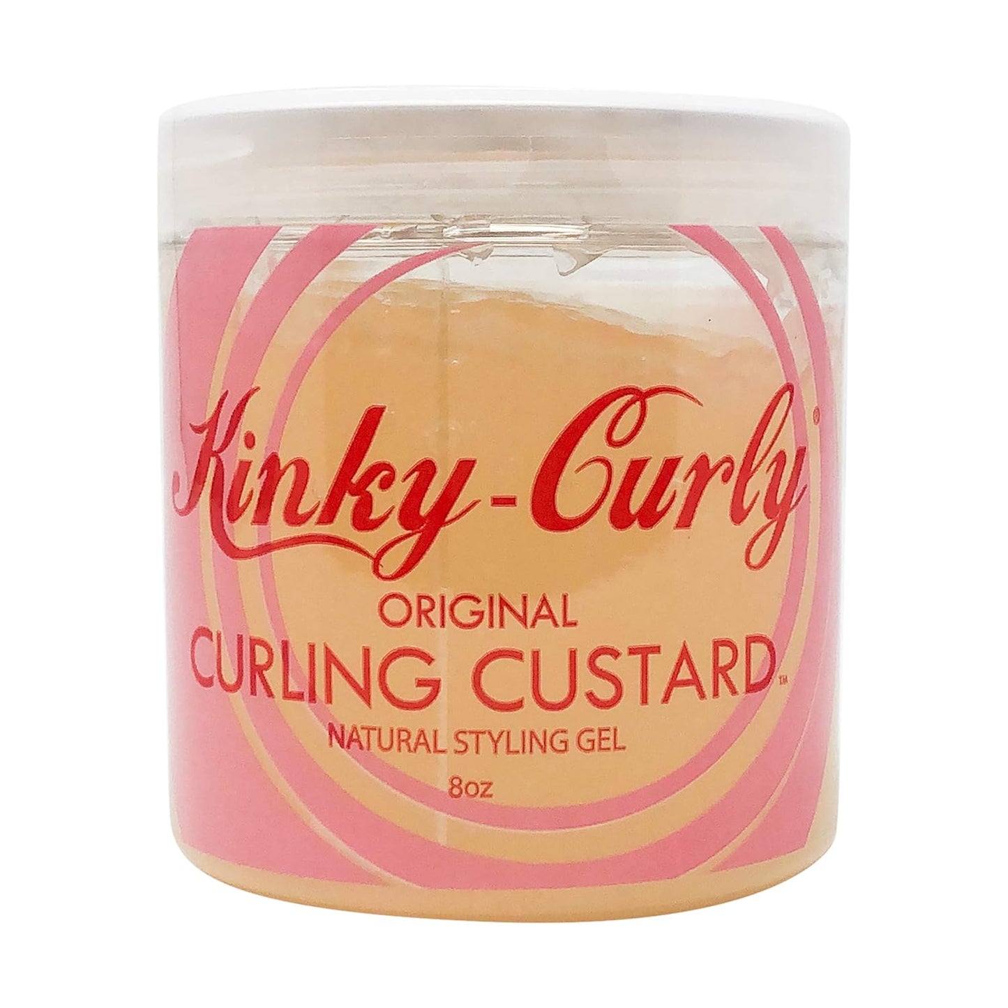 Kinky Curly Original Curling Custard Natural Styling Gel 8z