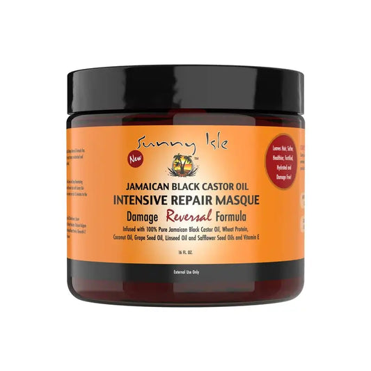Sunny Isle Jamaica Black Castor Oil Intensive Repair Masque ottimo per trattare i capelli indeboliti 16oz