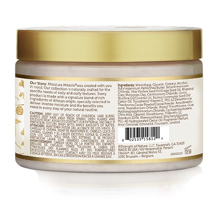 African Pride Moisture Miracle Moisture Miracle Moroccan Clay & Shea Butter Masque 340gr