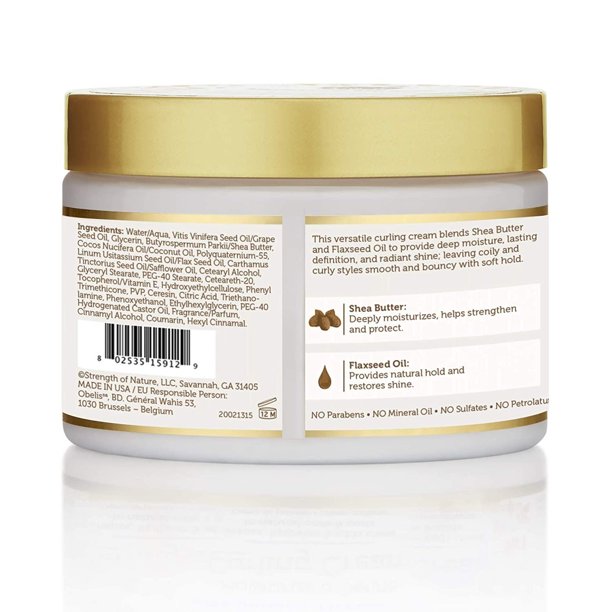 African Pride Moisture Miracle Shea Butter & Flaxseed Oil Curling Cream 340gr 12oz