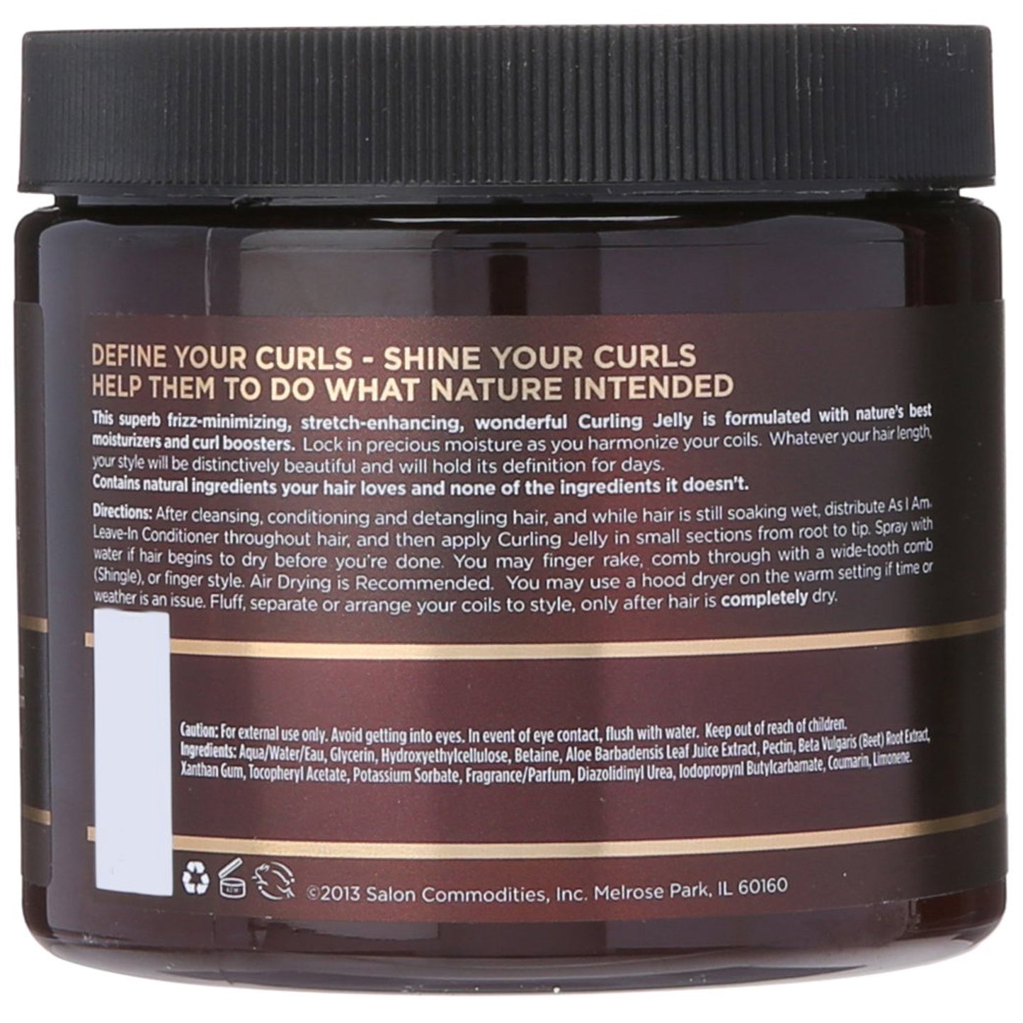 As I Am Curling Jelly Coil and Curl Definer 227g,8oz