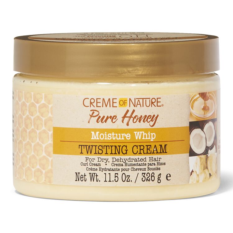 Creme of Nature Pure Honey Twisting  Cream, idratante e ricco, ideale per styling dei capelli ricci,326g.