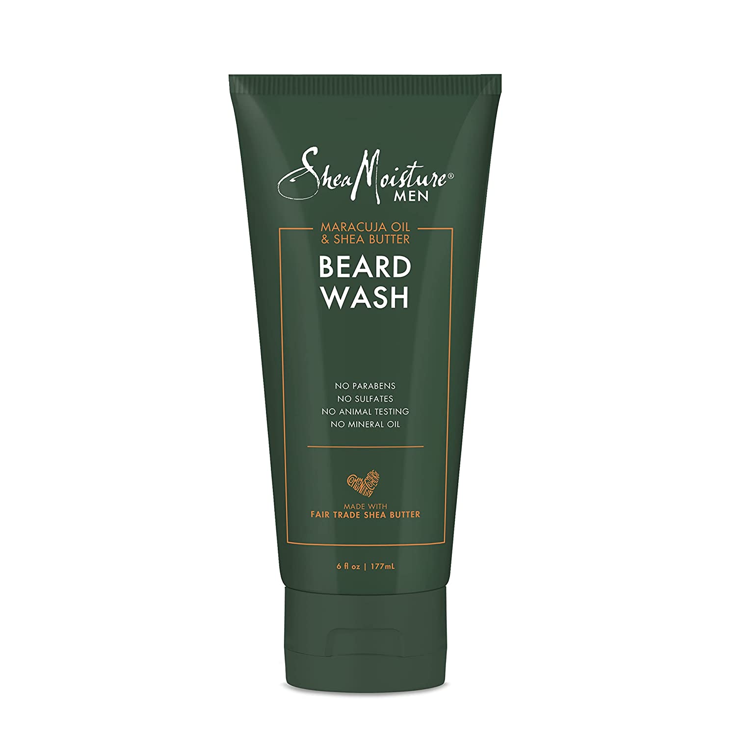 SheaMoisture Maracuja & Shea Butter Beard Wash pulire a fondo lasciando la barba fresco e rinvigorita 177ml