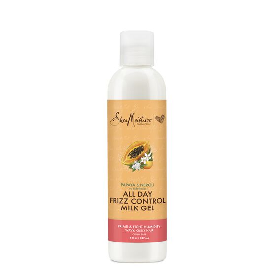 SheaMoisture Papaya and Neroli All Day Frizz Control Milk Gel dona definizione e blocca umidità nei ricci 273ml