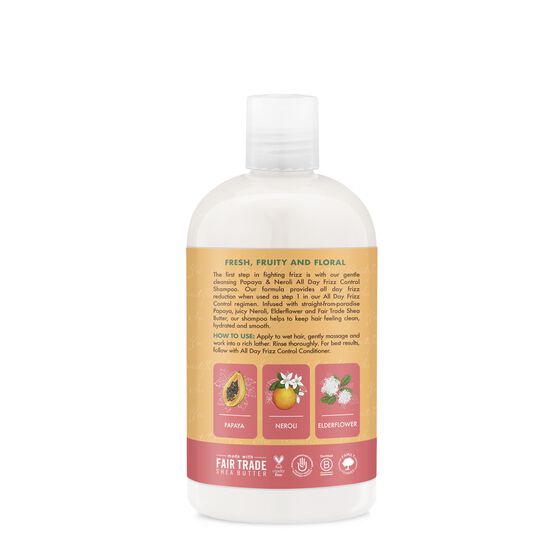 SheaMoisture Papaya and Neroli Frizz Control Shampoo è ottimo per capelli ricci secchi,crespi e danneggiati 237ml