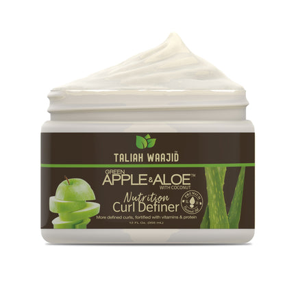 Green Apple and Aloe - Curl Define Cream,Enhance Definer and Moisturize Curls 355g