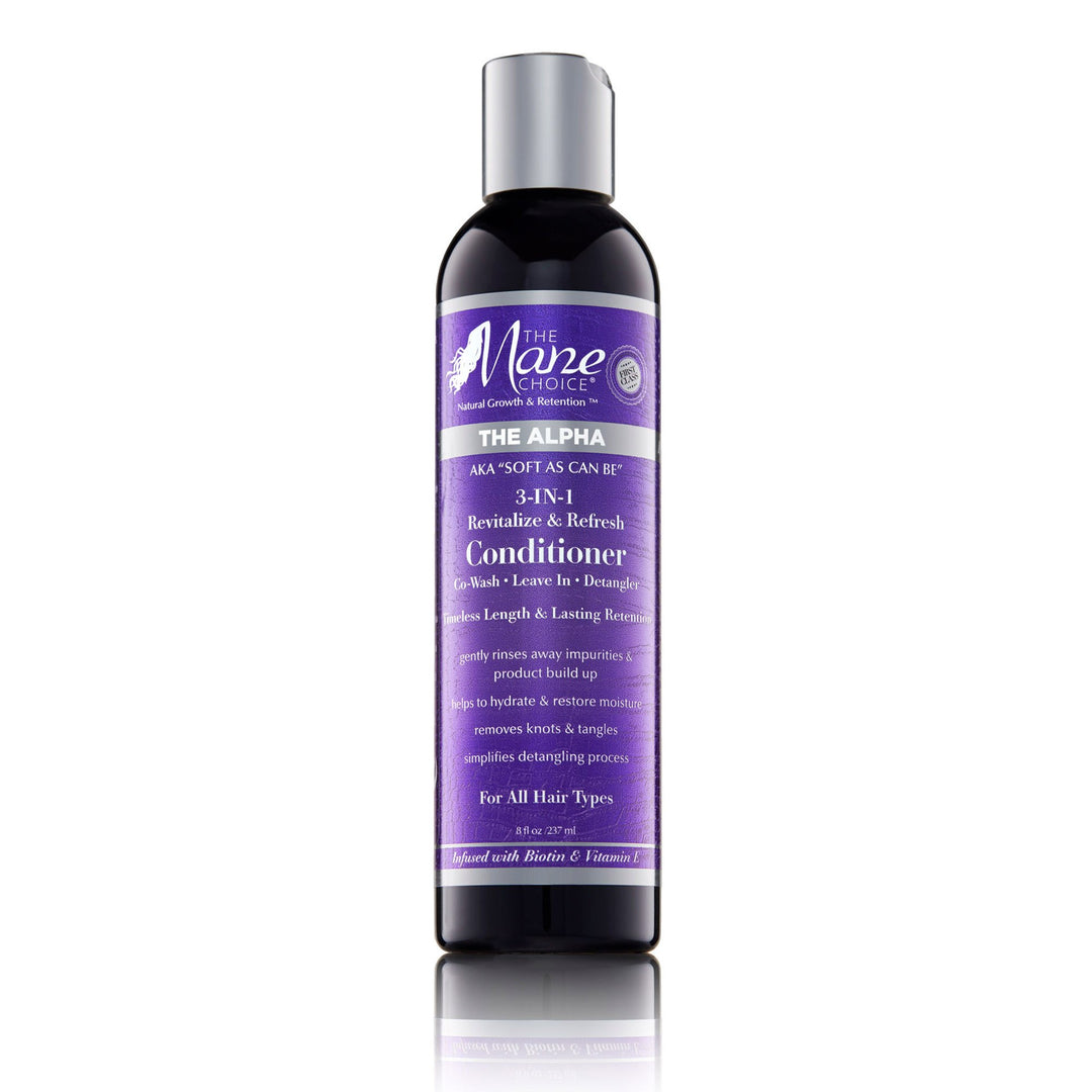 The Mane Choice The Alpha Soft As Can Be Revitalize & Refresh 3-in-1  Conditioner idrata i ricci 236ml