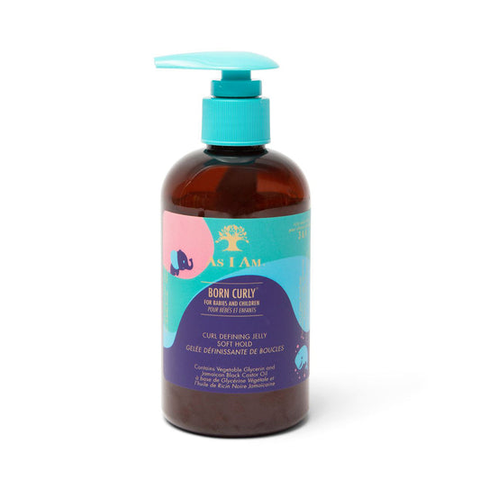 As I Am Born Curly Argan Curl Defining Jelly 8floz,240ml