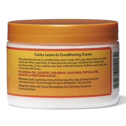 Cantu Shea Butter Natural Hair- Leave In Conditioning Cream 340ml