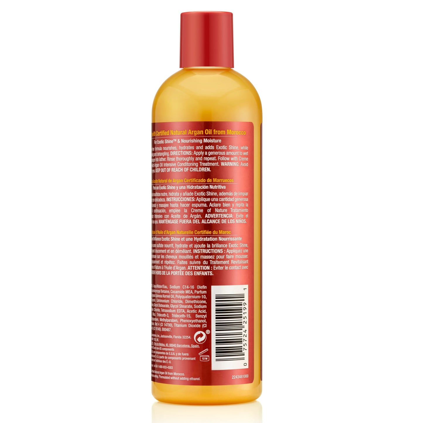 Creme of Nature Argan Oil Sulfate-Free Moisture & Shine Shampoo 354ml 12oz