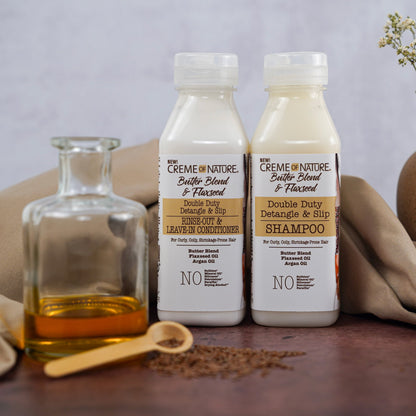 Creme of Nature Butter Blend &amp; Flaxseed Shampoo 355ml, 12 fl oz