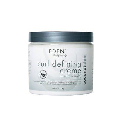 Eden BodyWorks Coconut and Shea Butter-Natural Curl  Defining Cream Medium Hold 473g