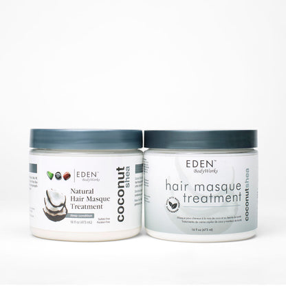 Eden BodyWorks Coconut Shea Hair Masque Treatment 472ml,160z