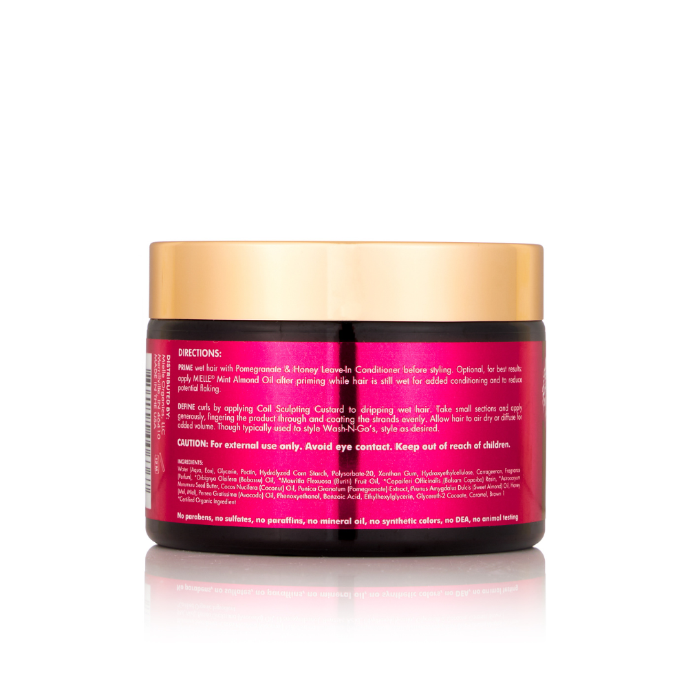 Mielle Organics Pomegranate & Honey Coil Sculpting Custard 12oz,340g