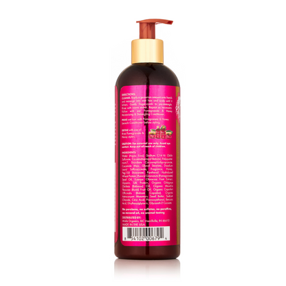 Mielle Pomegranate and Honey-Moisturizing and Detangling Shampoo 355ml-per capelli afro 4c