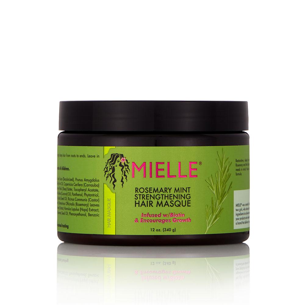 Mielle Organics maschera con rosmarino e menta rigenera ed aiutare a crescere i ricci,340g