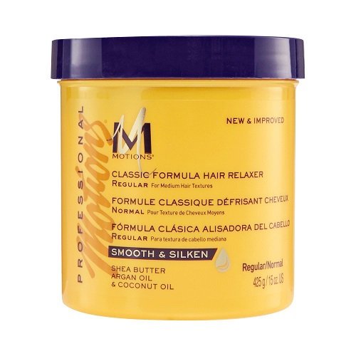 Motions Classic Formula Hair Relaxer è delicato e pronta a usare su i ricci con texture media normale 425g