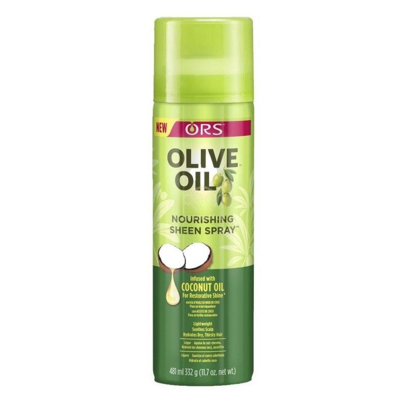 The Olive Oil Nourishing Sheen Spray è un lucidante per capelli 481ml