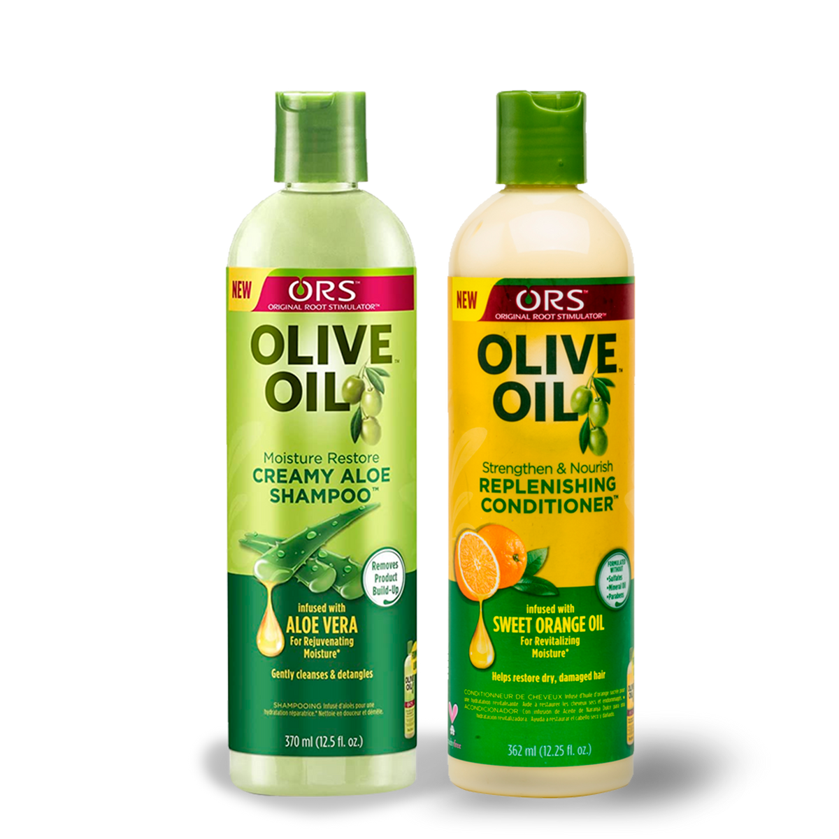 ORS Olive Oil Moisture Restore Creamy Aloe Shampoo 12.5oz, 370ml