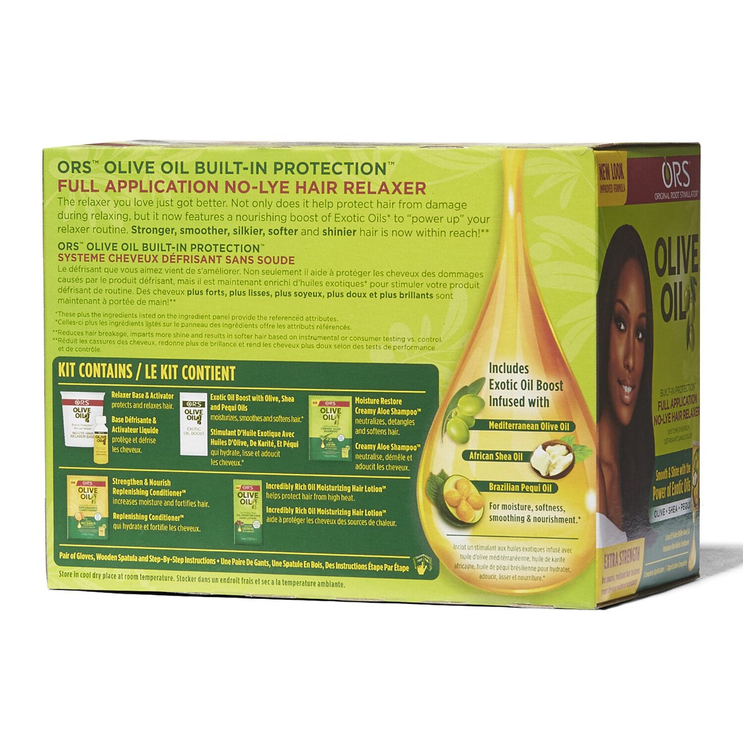 ORS Olive Oil Built-In Protection No-Lye Hair Relaxer Extra Strength 184g