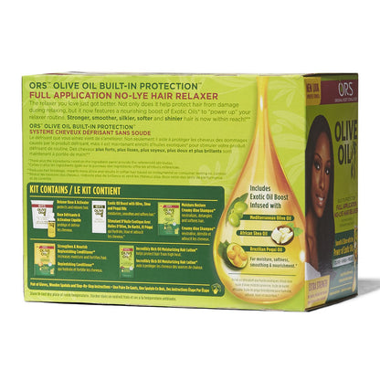 ORS Olive Oil Built-In Protection No-Lye Hair Relaxer Extra Strength 184g