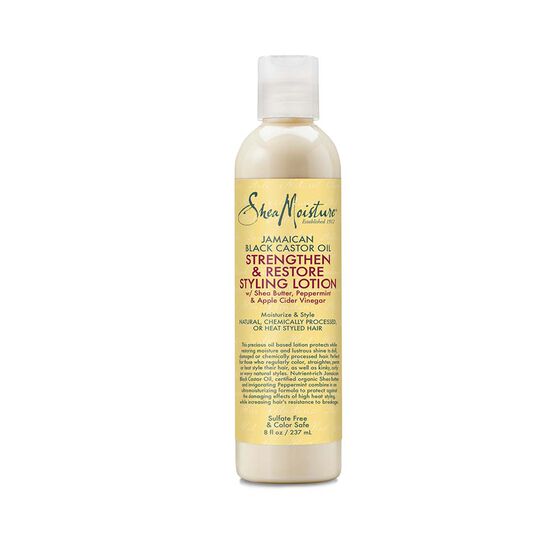 SheaMoisture Jamaican Black Castor Oil Strenghten and Restore Styling Lotion,237ml,8 FLOZ