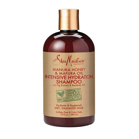 Shea Moisture Manuka Honey & Mafura Oil Intensive Hydration Shampoo 384ml,13 floz