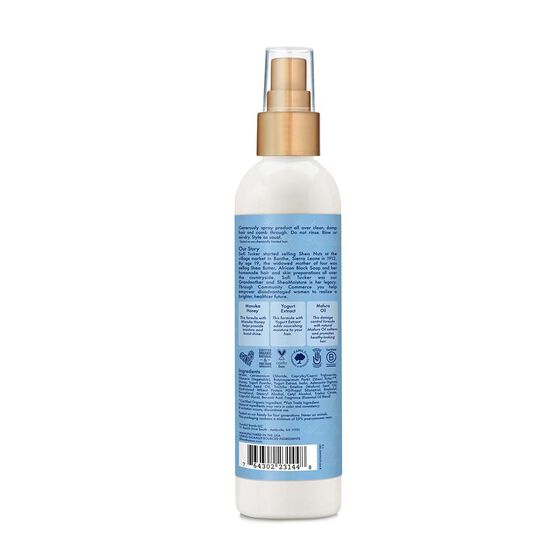 SheaMoisture Manuka Honey & Yogurt Hydrate+Repair  Multi Action Spray è ideale per ricci che spezza facilmente 237ml