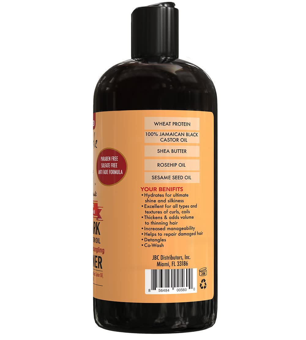 Sunny Isle Extra Dark Jamaican Black Castor Oil Extreme Hydration And Detangling Conditioner 12floz,340g