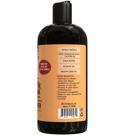Extra Dark Jamaican Black Castor Oil-Extreme Hydration And Detangling Conditioner 340g