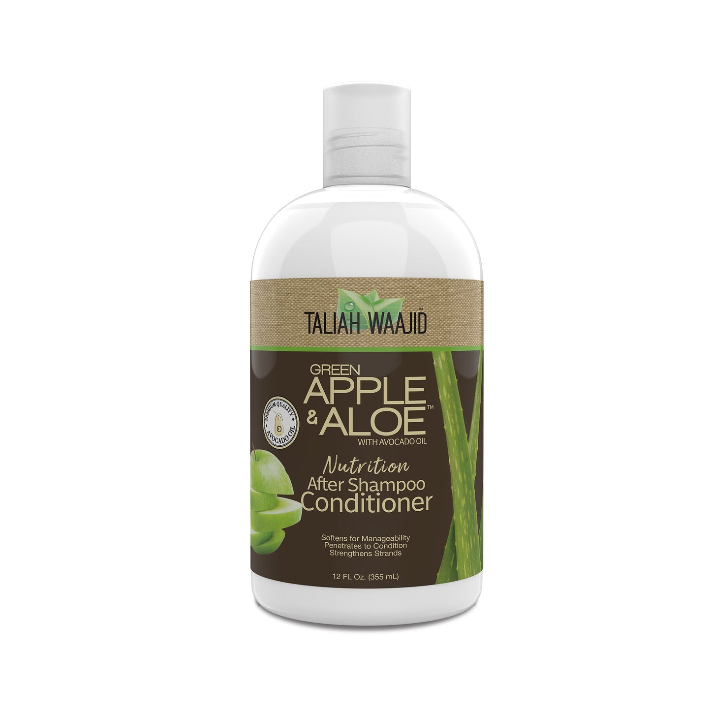  Taliah Waajid Green Apple and Aloe Nutrition  After Shampoo Conditioner ammorbidire i capelli al istanza  355ml
