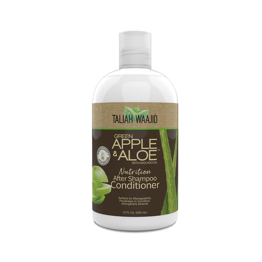  Taliah Waajid Green Apple and Aloe Nutrition  After Shampoo Conditioner ammorbidire i capelli al istanza  355ml