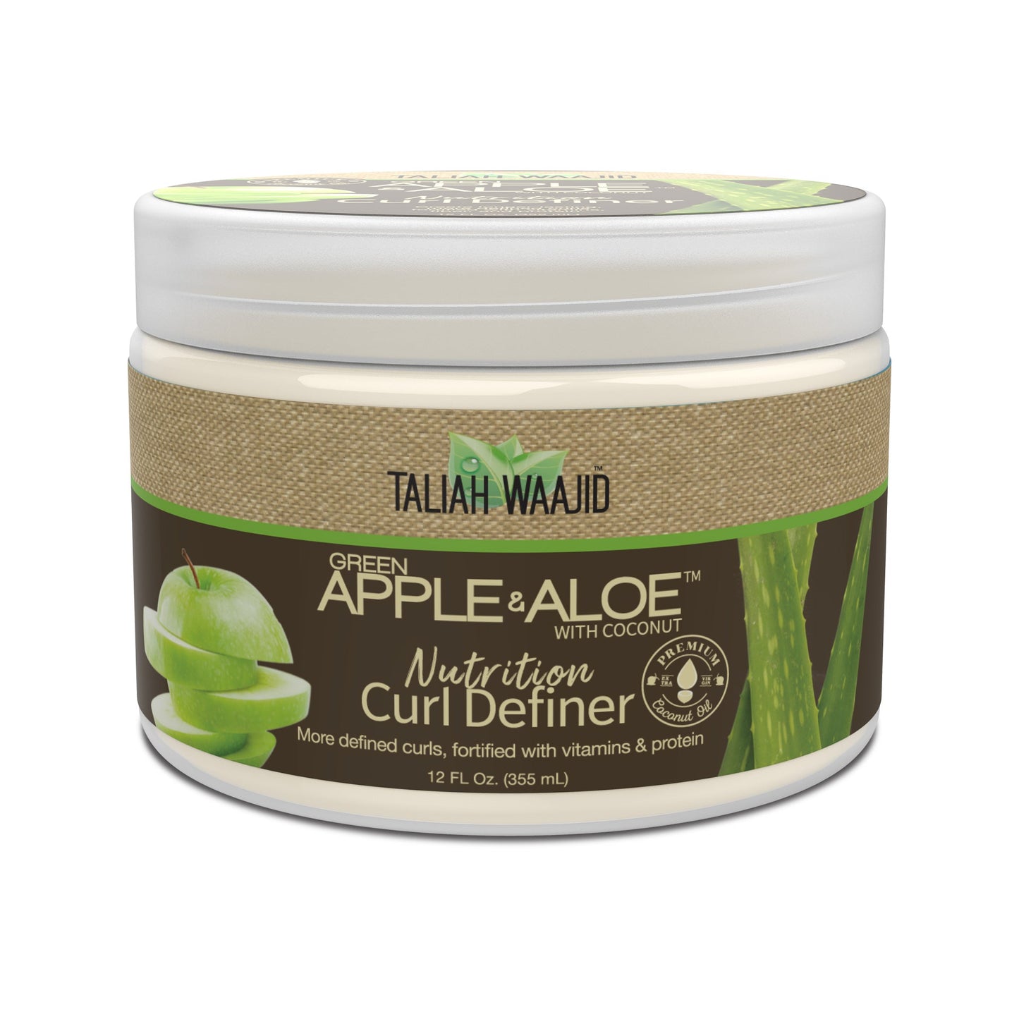 Taliah Waajid Green Apple & Aloe Nutrition Curl Definer crea ricci definiti e idratati 355ml
