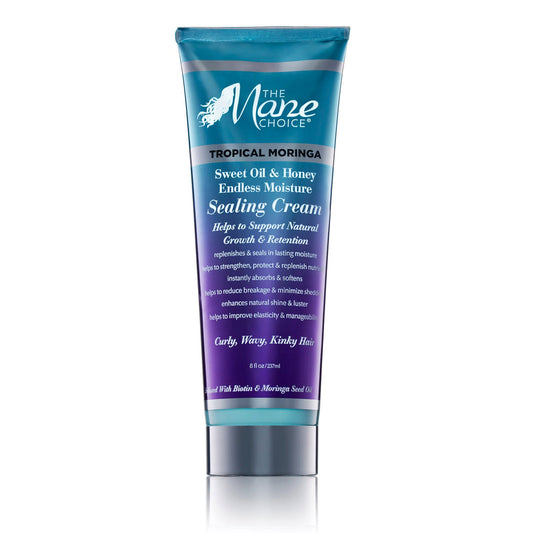 The Mane Choice Tropical Moringa Oil and Honey Daily Moisturizer and Sealing Cream 237ml,8oz