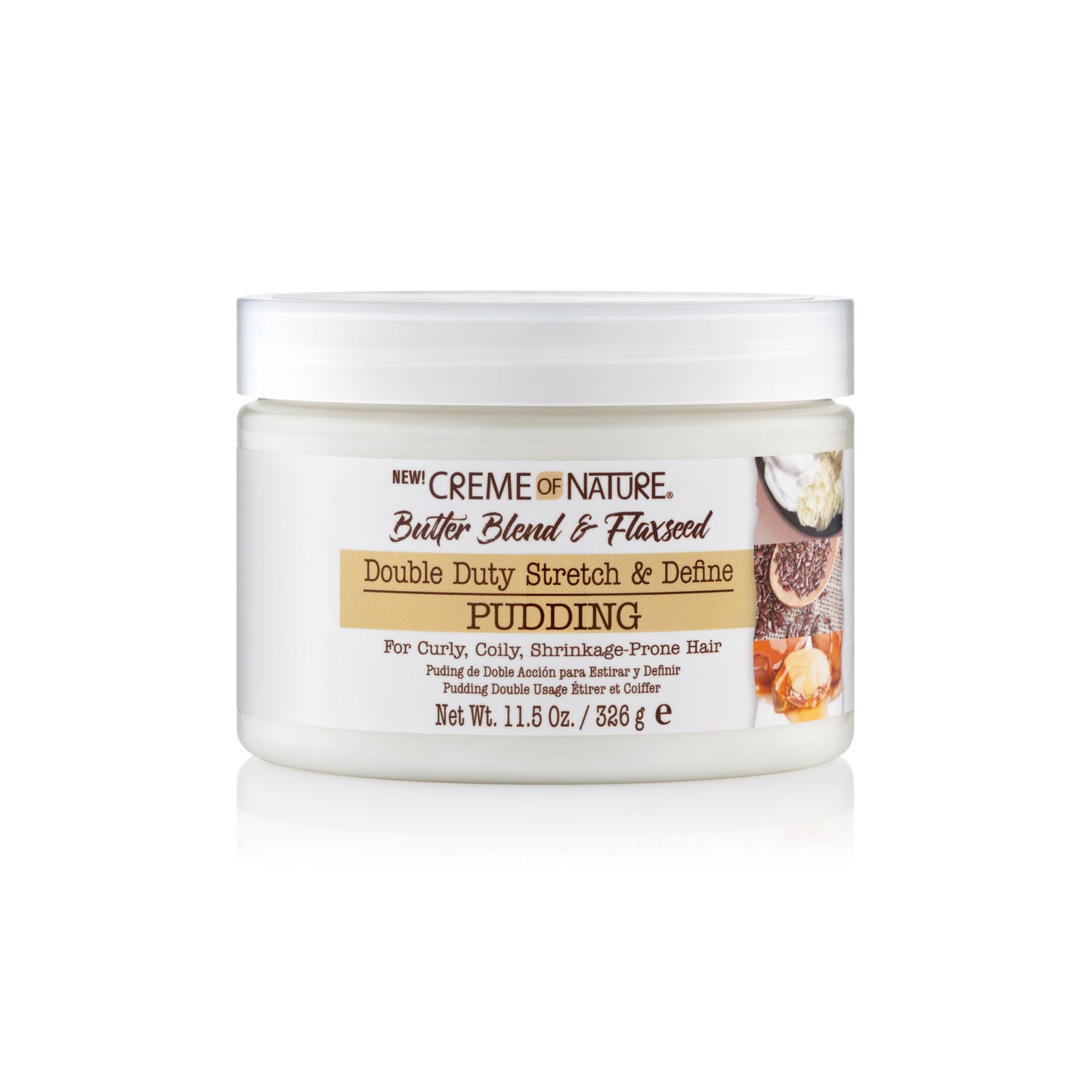  Creme of Nature Double Duty Stretch & Define Pudding allungare, e definire i capelli coily 326g.